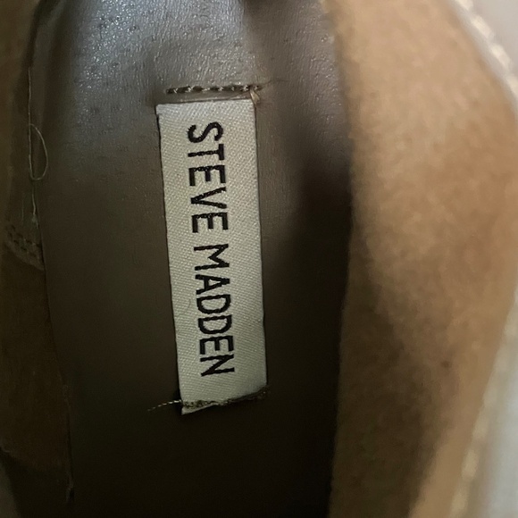 Steve Madden unworn Milaan Brown Seude Booties Sz 8 - Picture 6 of 12